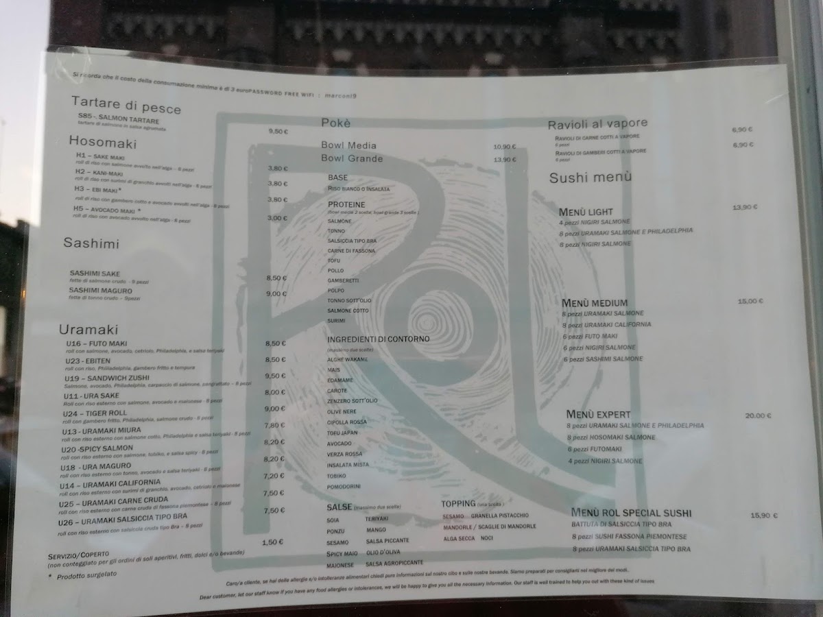 Menu Rol Bistrot & Cocktail. , Bistrot Aperitivi-2