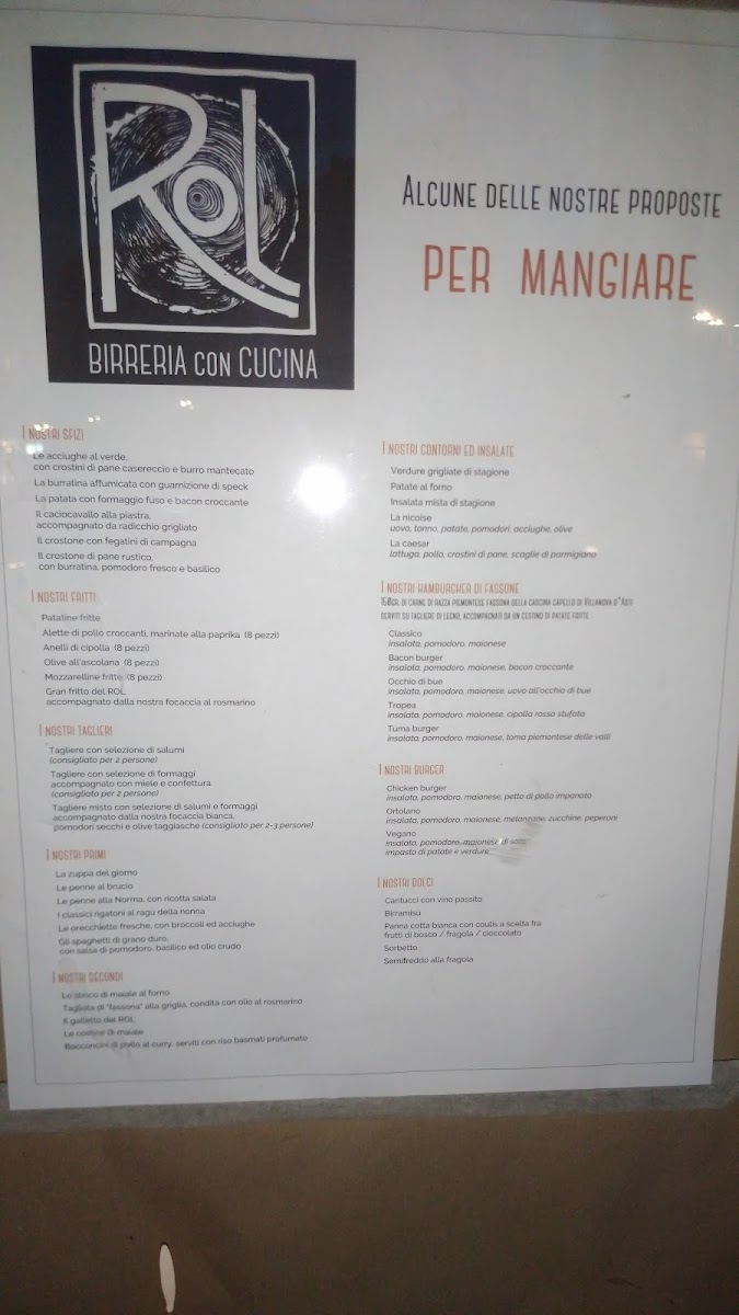 Menu Rol Bistrot & Cocktail. , Bistrot Aperitivi-5