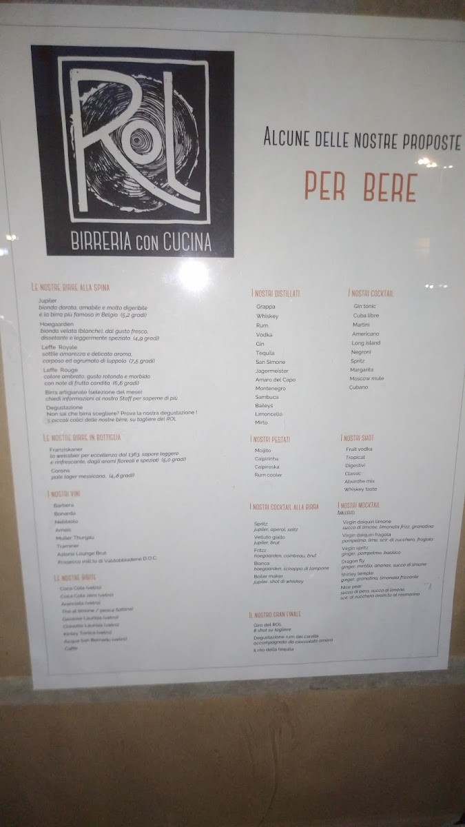 Menu Rol Bistrot & Cocktail. , Bistrot Aperitivi-6